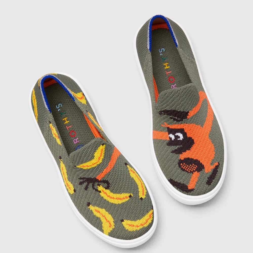 Rothy’s kids sneakers  “Snack Attack”